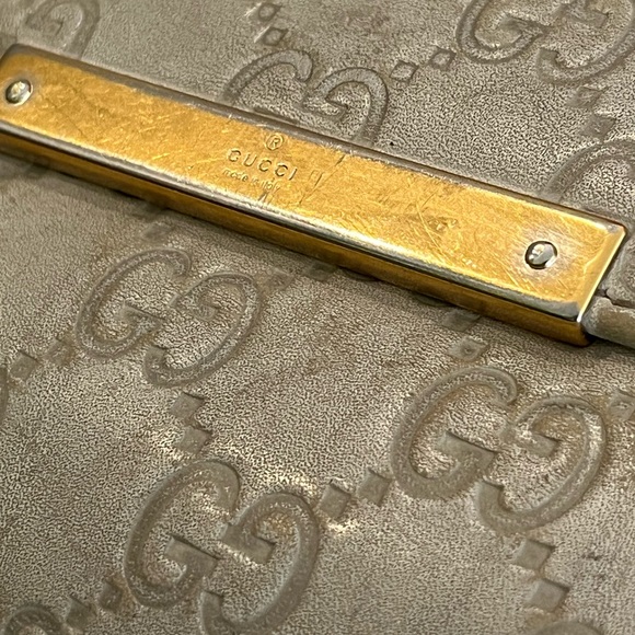 AUTHENTIC VINTAGE GUCCI GUCCISSIMA LEATHER BI-FOLD LONG WALLET - GG MONOGRAM - Picture 3 of 15